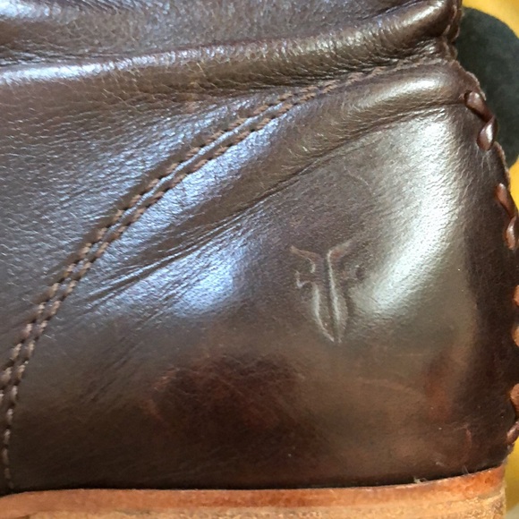 Burgundy Frye Jillian pull on boots size 6.5 - Picture 3 of 8